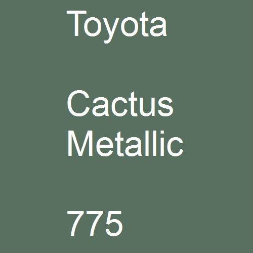 Toyota, Cactus Metallic, 775.